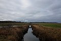 O rio Alnarpsån a caminho da baía de Lomma