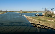 El rio IJssel entre Doesburg y Ellecom