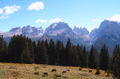 Batı Trento ilinde Brenta Dolomitleri