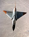 The delta-winged Convair F-106 Delta Dart