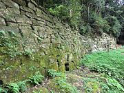 石城山神籠石（山口県光市）の東水門跡