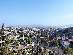 Şehrin Kahramanmaraş Kalesi'nden bir görünümü (Ağustos 2022)