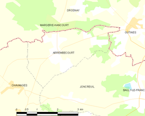 Poziția localității Arrembécourt