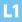 The word L1 in the light cyan background