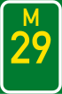 Metropolitan route M29 shield