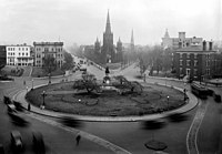 Thomas Circle in Washington D.C. in 1922