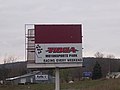 TIOGA Motorsports Park sign.