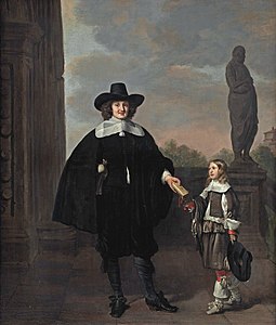 Frederick van Velthuysen e suo figlio Diederik van Velthuysen, 1660, collezione privata