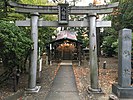 供奉加藤清正的八幡社，位于丰国神社西北方