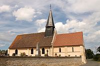 L'église Saint-Martin de Quétiéville.