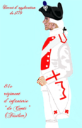 régiment de Conti de 1779 à 1791