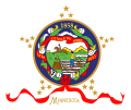 Bandiera del Minnesota (dritto) (1893-1957)