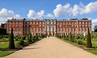 Hampton Court Palace, south front