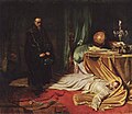 Seni junto al cadáver de Wallenstein (1855).