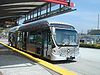 A bus at North Hollywood station