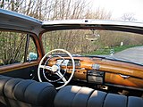 Innenraum eines Mercedes-Benz 220 SE (W 128, Baujahr 1959)