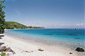 Praia de Avea em Huahine