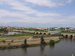 Le Pont romain : vue d'ensemble