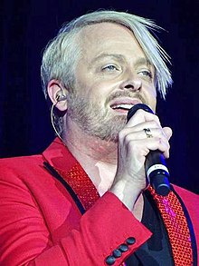 Antony performing in 2016