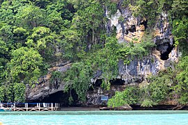 View of the site in Lipuun Point, Quezon, Palawan