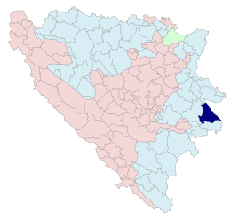 Višegrad – Mappa