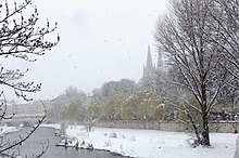 Río Arlanzón en Burgos