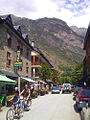 Benasque: Avenida del los Tilos