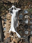 Sepultura Jaume Brutau, cementerio de Montjuic (1920).