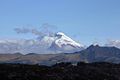 Le Cotopaxi, stratovolcan à proximité de Quito(5 897 m).