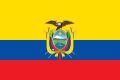 Bendera Negara Ekuador (tidak dilarang untuk penggunaan sipil)