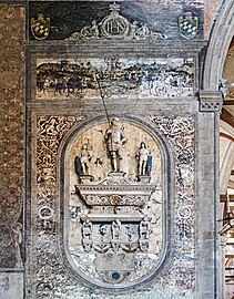 Monument à Jacopo Marcello par Pietro Lombardo.