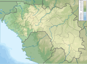 List of fossiliferous stratigraphic units in Guinea is located in Guinea