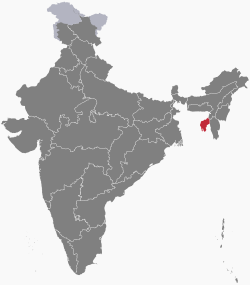 Lokasyon ng Tripura
