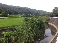 原谷集落の田園風景