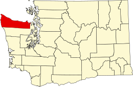 Contea di Clallam – Mappa