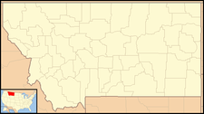 Miles City is located in Montana