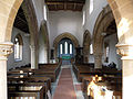 St Nicholas nave and chancel from the tower arch