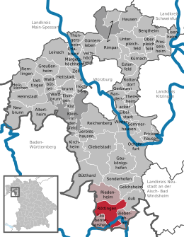 Röttingen - Localizazion