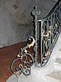 La Réole, escalier intérieur de la mairie. Blaise Charlut (1715 - 1792)