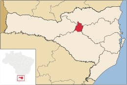 Santa Cecília – Mappa