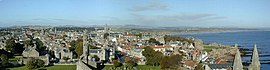 St Andrews, gesehen von der Spitze des St Rules Tower