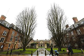 Patio principal, St Catharine's College