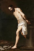 Francisco de Zurbarán – Chrystus przy kolumnie (1661)