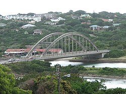 Die hoofbrug in Port Alfred.