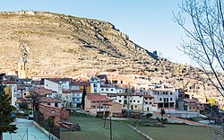 Skyline of Cañizar del Olivar