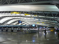 Aeropuerto Internacional de Kansai en Osaka, Japón