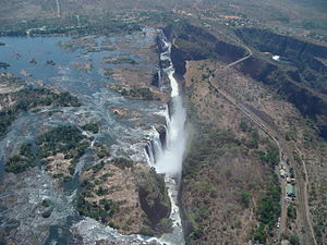 Cascades Victòria, Zàmbia/Zimbàbue