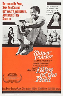 Description de l'image Lilies of the Field (1963 film poster).jpg.