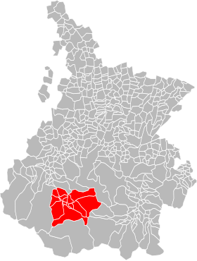 Localisation de Communauté de communes du Pays Toy