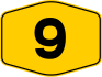 Federal Route 9 shield}}